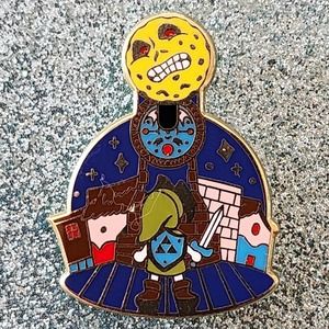 The Legend Of Zelda Majora's Mask Moon Video Game Hard Enamel Pin